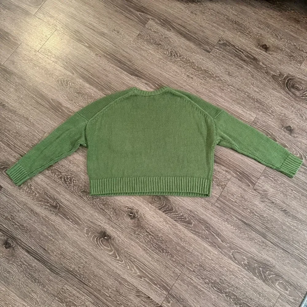 Banana Republic Linen Cotton Boxy Sweater
